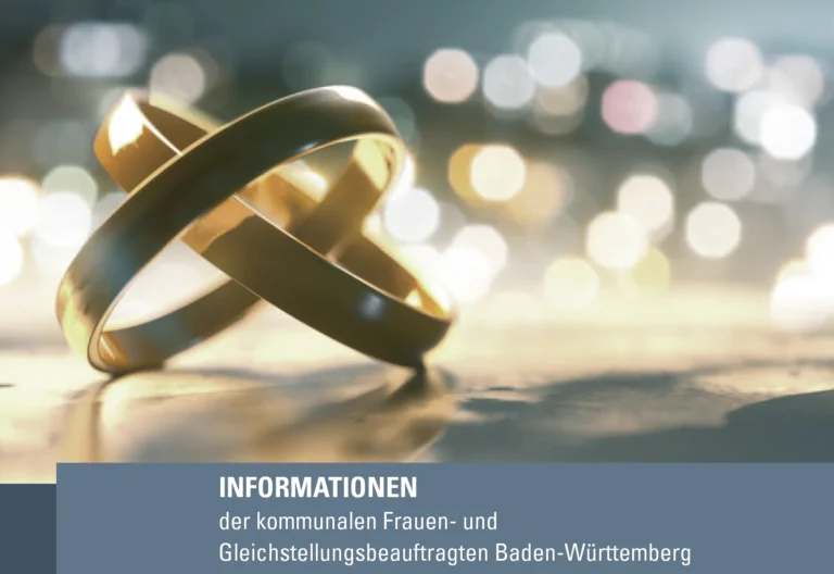 Broschüre Eherecht